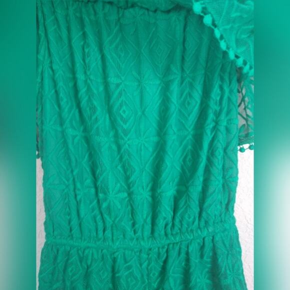 JACK by BB Dakota Laredo Romper Pepper Green Sz S - Picture 12 of 13